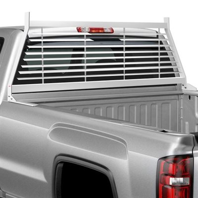 STEEL HEADACHE RACK WHITE FORD F150 04 / C GM 07 / C